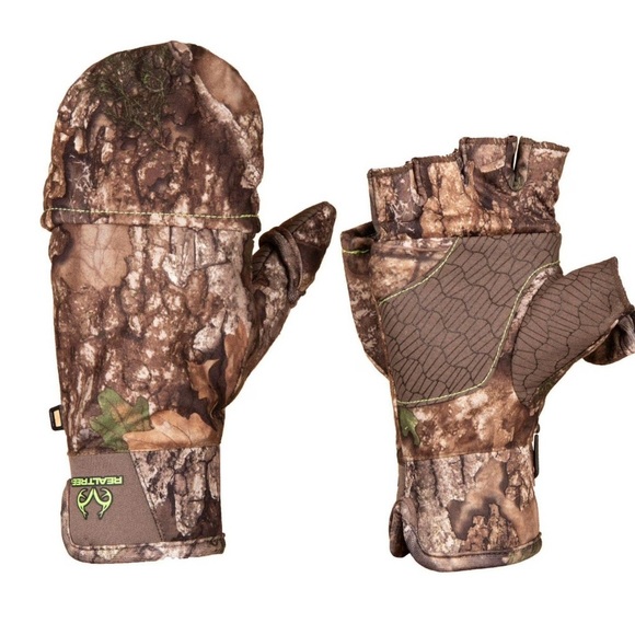 🆕Youth | Realtree Camo Convertible Mittens - Picture 3 of 15
